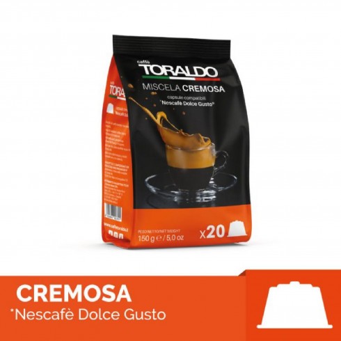 CAFFE' TORALDO DOLCEGUSTO TORALDO CREMOSA 20*5