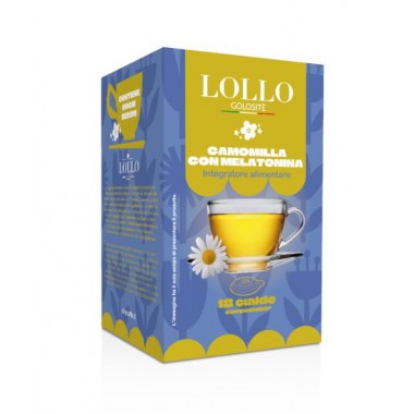 44MM LOLLO GOLOSITE\' CAMOMILLA CON MELATONINA 18PZ