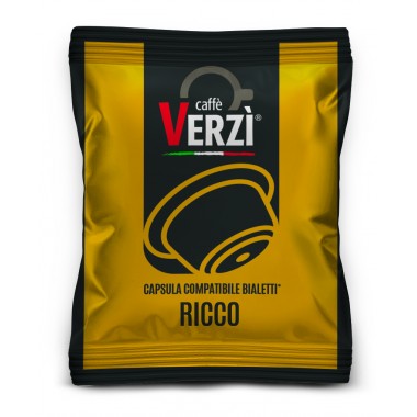 BIALETTI VERZI AROMA RICCO 100PZ COMPATIBILE ALLUMINIO