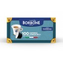 BLUE/BLACK CAFFE BORBONE MISCELA RED 100PZ