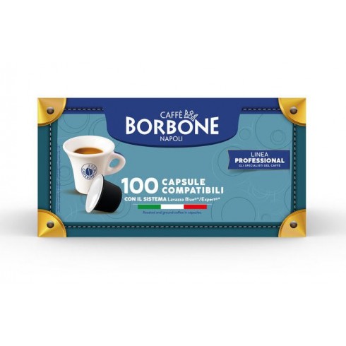 BLUE/BLACK CAFFE BORBONE MISCELA RED 100PZ