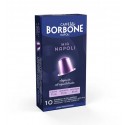 BORBONE BOX NESPRESSO ALLUMINIO 10X10 MIA NAPOLI