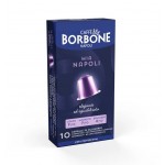 BORBONE BOX NESPRESSO ALLUMINIO 10X10 MIA NAPOLI