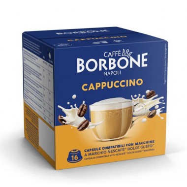 DOCLEGUSTO BORBONE SOLUBILE CAPPUCCIONE 4X16