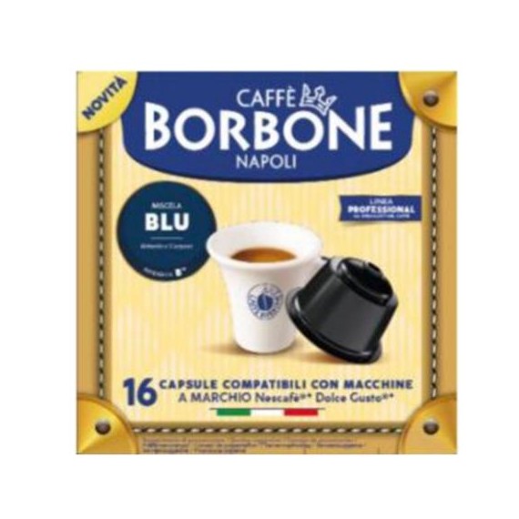 DOLCE GUSTO BORBONE BLU 4X16PZ