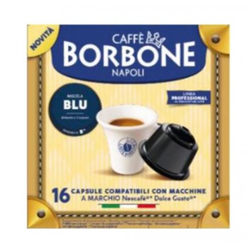 DOLCE GUSTO BORBONE BLU 4X16PZ