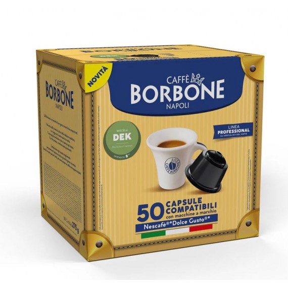 DOLCE GUSTO BORBONE DEK 50PZ