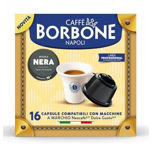 DOLCE GUSTO BORBONE NERA 4X16PZ
