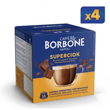 DOLCE GUSTO BORBONE SOLUBILI SUPER CIOK 4X16PZ