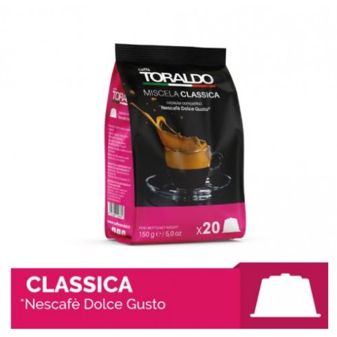DOLCE GUSTO TORALDO CLASSICA 20*5PZ
