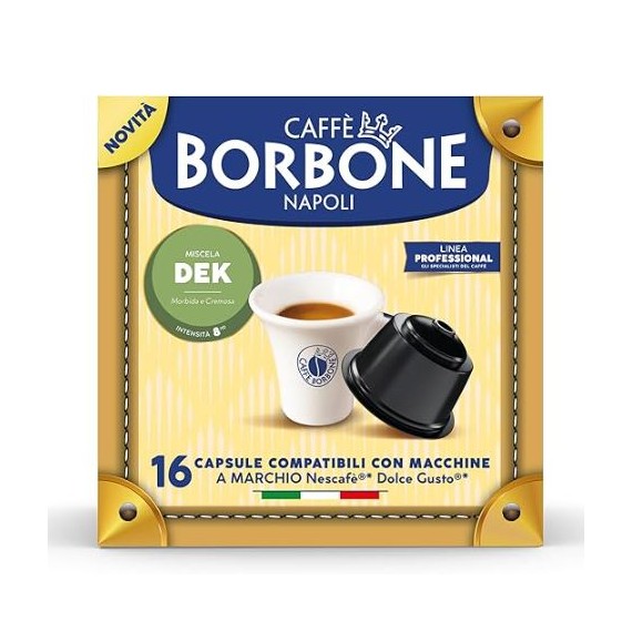 DOLCEGUSTO BORBONE DEK 4X16PZ