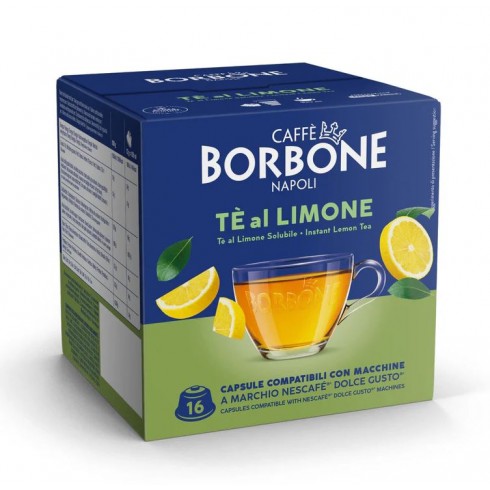 DOLCEGUSTO BORBONE SOLUBILI  THE LIMONE 4X16