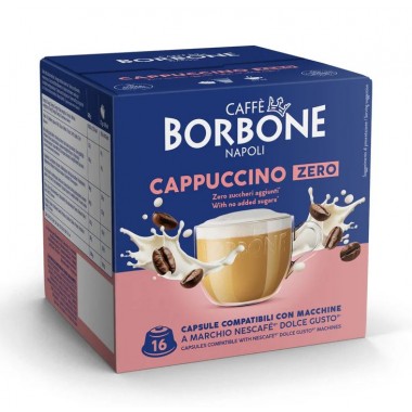 DOLCEGUSTO BORBONE SOLUBILI CAPPUCCINO ZERO 4X16