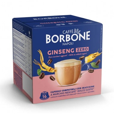 DOLCEGUSTO BORBONE SOLUBILI GINSENG ZERO 4X16