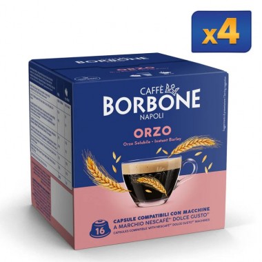 DOLCEGUSTO BORBONE SOLUBILI ORZO 4*16