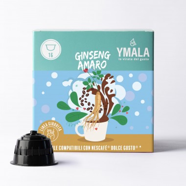 DOLCEGUSTO YMALA CAFFE AL GINSENG ZERO MT12*16
