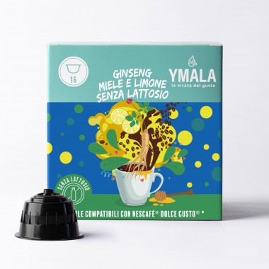 DOLCEGUSTO YMALA GINSENG MIELE E LIMONE SENZA LATTOSIO MT 12*16