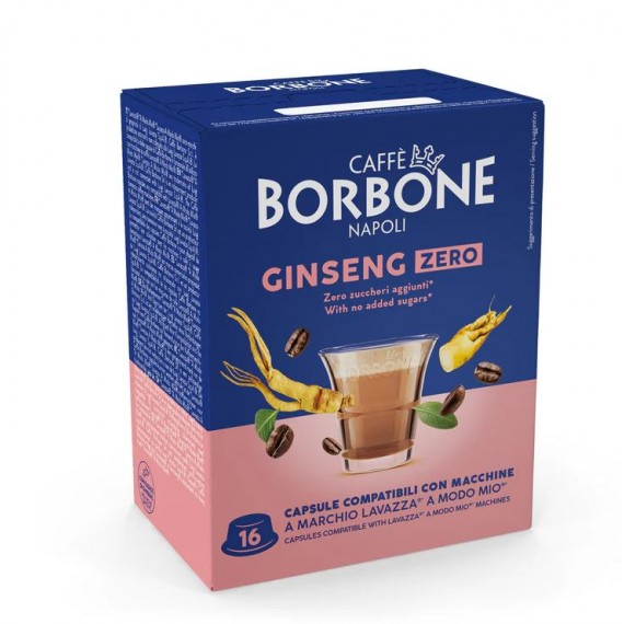 MIO SOLUBILI BORBONE GINSENG ZERO SENZA GLUCOSIO 6X16