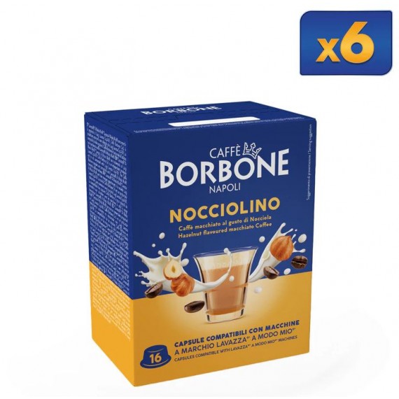 MIO SOLUBILI BORBONE NOCCIOLINO 6X16