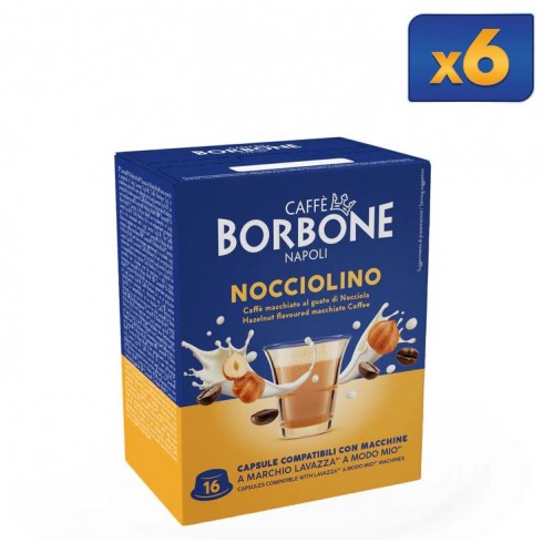 MIO SOLUBILI BORBONE NOCCIOLINO 6X16
