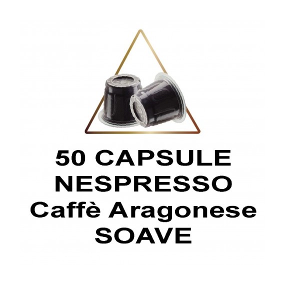 NESPRESSO ARAGONESE MISCELA SOAVE 50PZ