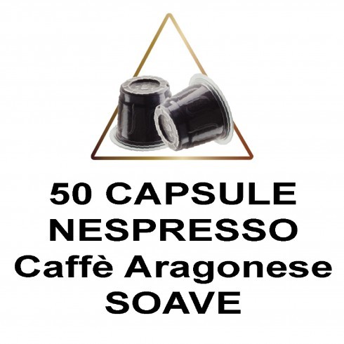 NESPRESSO ARAGONESE MISCELA SOAVE 50PZ