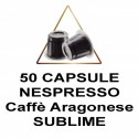 NESPRESSO ARAGONESE MISCELA SUBLIME 50PZ