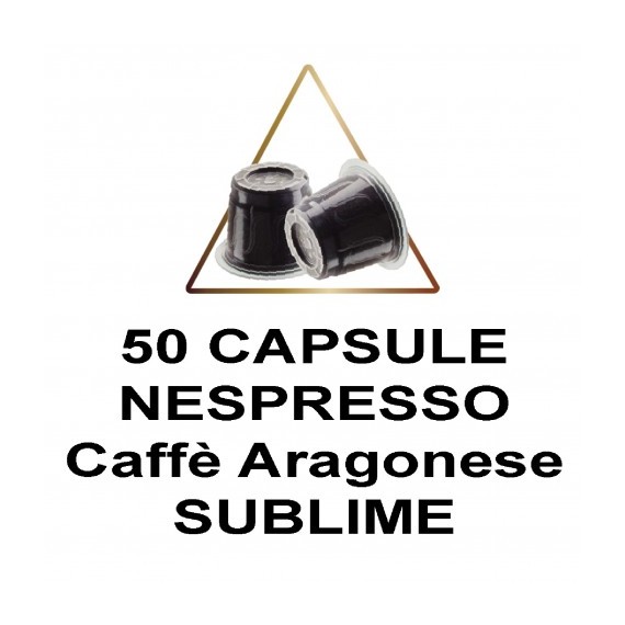 NESPRESSO ARAGONESE MISCELA SUBLIME 50PZ