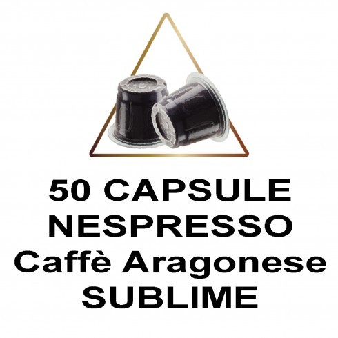 NESPRESSO ARAGONESE MISCELA SUBLIME 50PZ