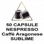 NESPRESSO ARAGONESE MISCELA SUBLIME 50PZ