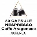 NESPRESSO ARAGONESE MISCELA SUPERBA 50PZ