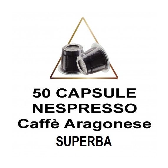 NESPRESSO ARAGONESE MISCELA SUPERBA 50PZ