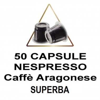 NESPRESSO ARAGONESE MISCELA SUPERBA 50PZ