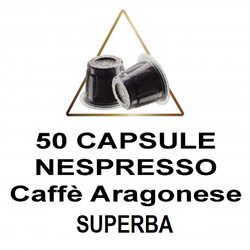NESPRESSO ARAGONESE MISCELA SUPERBA 50PZ
