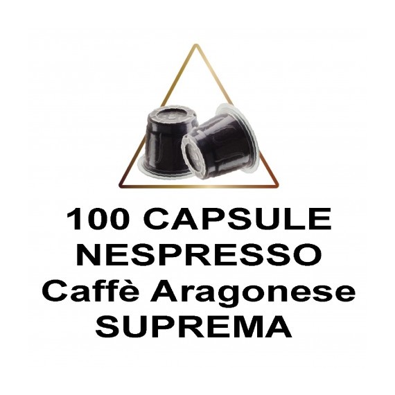 NESPRESSO ARAGONESE MISCELA SUPREMA 100PZ