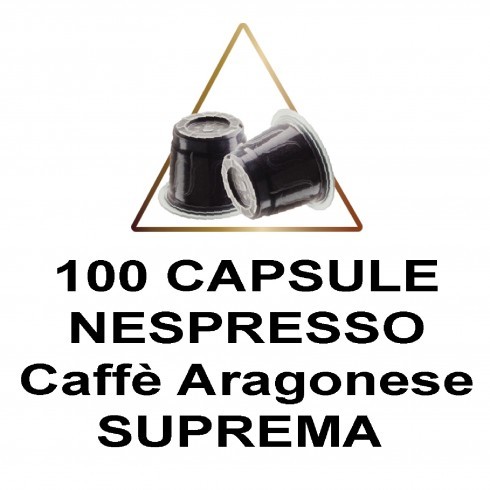 NESPRESSO ARAGONESE MISCELA SUPREMA 100PZ