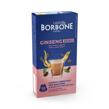 NESPRESSO BORBONE SOLUBILE GINSENG ZERO 60PZ