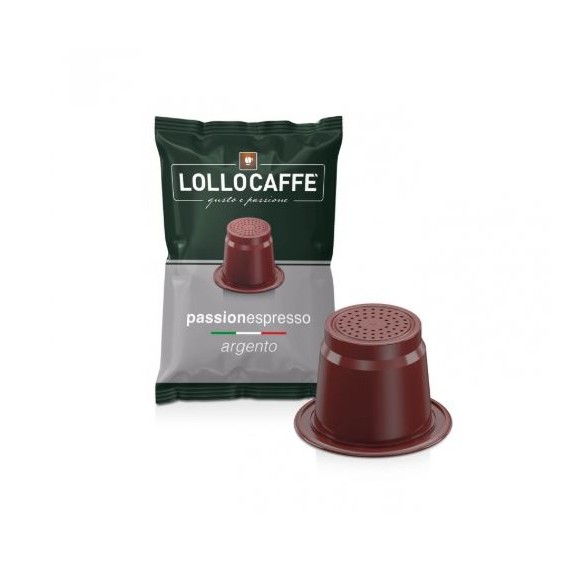 NESPRESSO LOLLO ARGENTO 100PZ