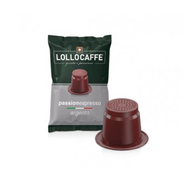 NESPRESSO LOLLO ARGENTO 100PZ