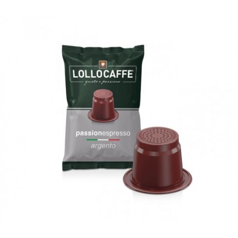 NESPRESSO LOLLO ARGENTO 100PZ