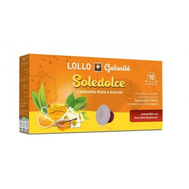 NESPRESSO LOLLO CAMOMILLA MIELE E ARANCIA 6X10PZ