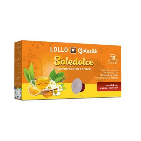 NESPRESSO LOLLO CAMOMILLA MIELE E ARANCIA 6X10PZ