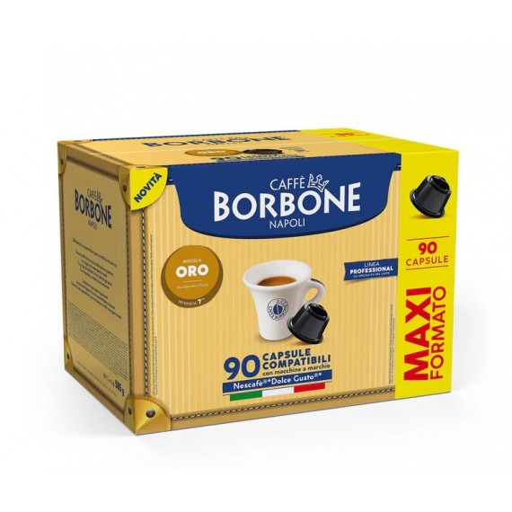 NEW DOLCE GUSTO BORBONE ORO 90PZ