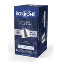 BORBONE BOX NESPRESSO ALLUMINIO 90 MAGICA PALERMO